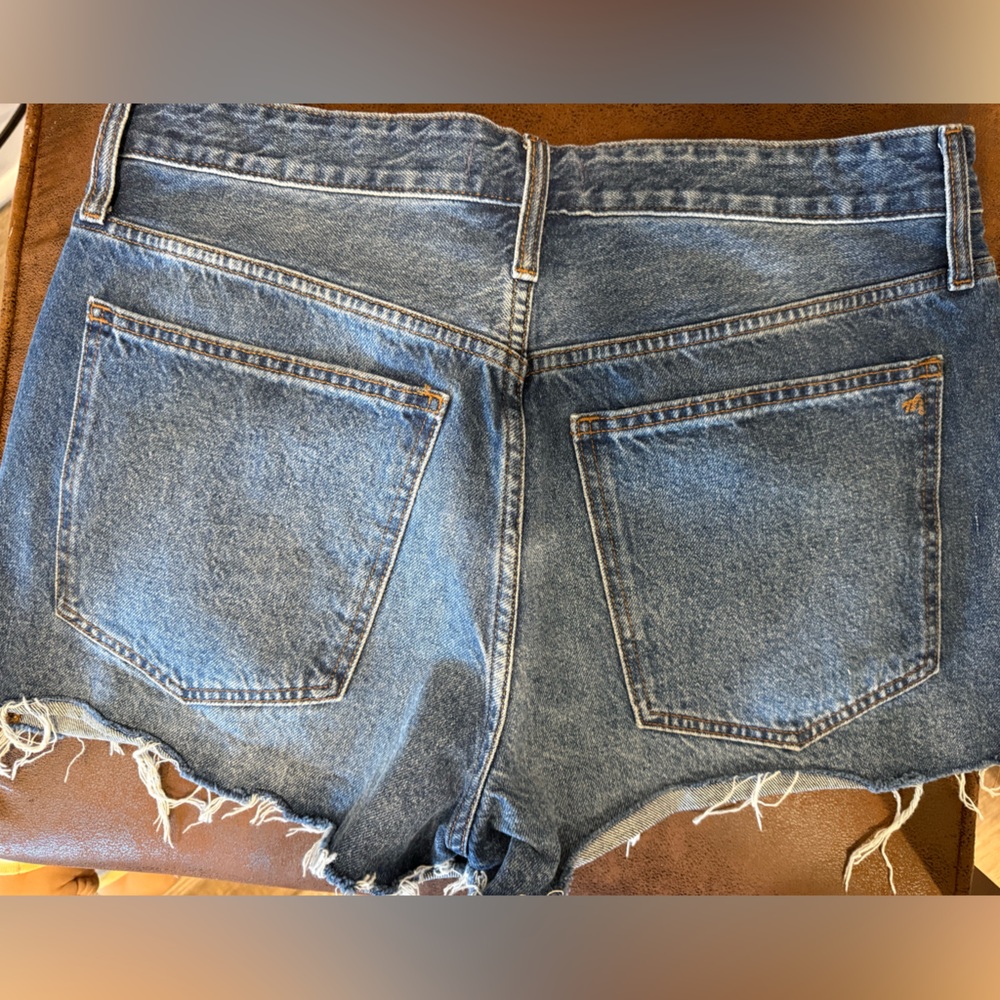 Madewell Blue Denim Jean Shorts - Picture 5 of 6